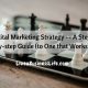 Digital Marketing Strategy -- A Step-by-step Guide (to One that Works) -- LiveaBusinessLife.com